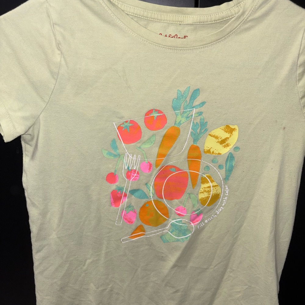 Cat & Jack Cream T-Shirt